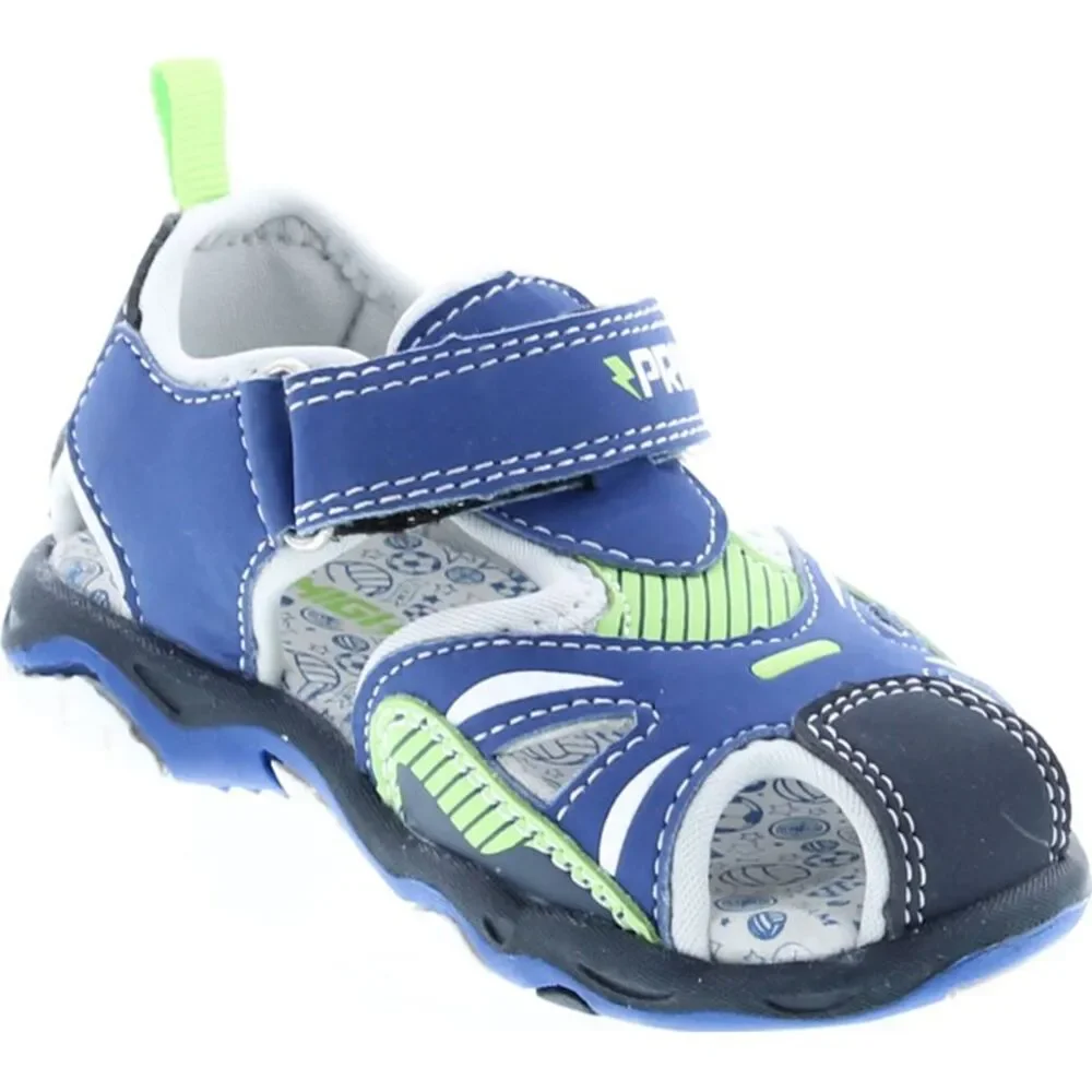 Primigi Blue and Lime Green Boys Sandal Sneaker